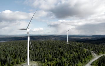 Vindturbiner i norra Sverige Vindturbiner i norra Sverige