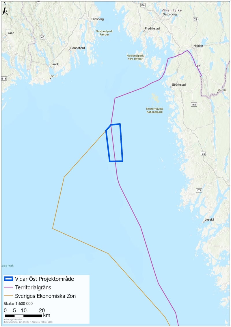 Vidar Öst lokaliserat utanför Tanumns kommun. Vidar Öst lokaliserat utanför Tanumns kommun.
